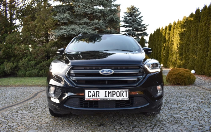 Ford Kuga cena 73500 przebieg: 118357, rok produkcji 2018 z Stoczek Łukowski małe 781